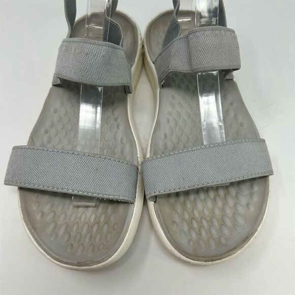 Crocs Women's Gray LiteRide Stretch Slingback Sandals Size 9 Casual Summer - Picture 5 of 13